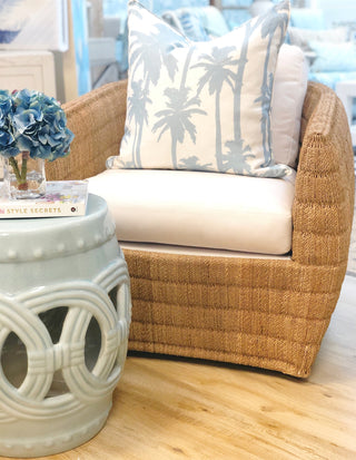 Palecek Ventura Swivel Lounge Chair