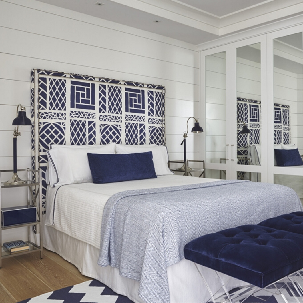 Custom Upholstered Headboard as shown