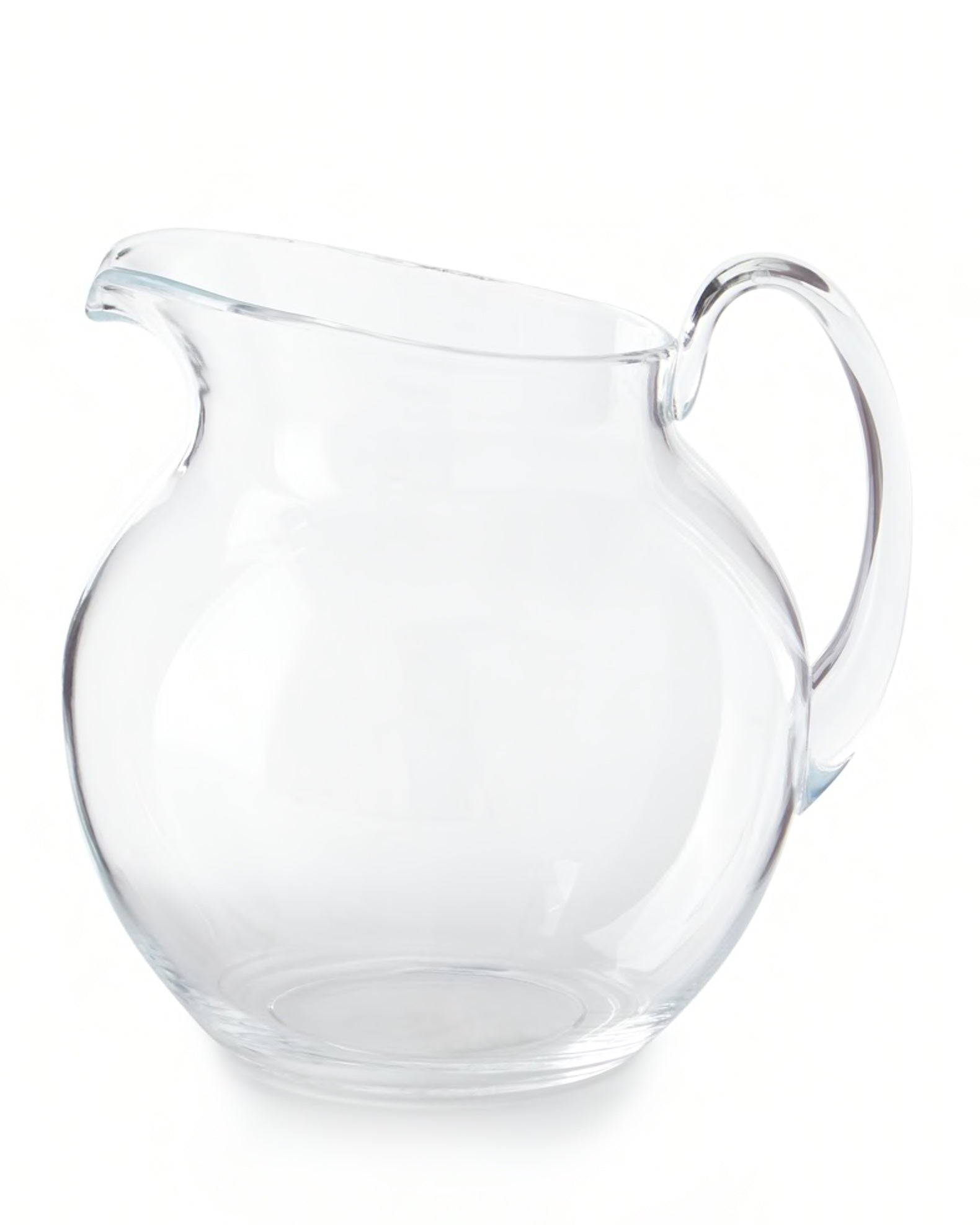 Mariposa Clear Pineapple Texture Large Pitcher