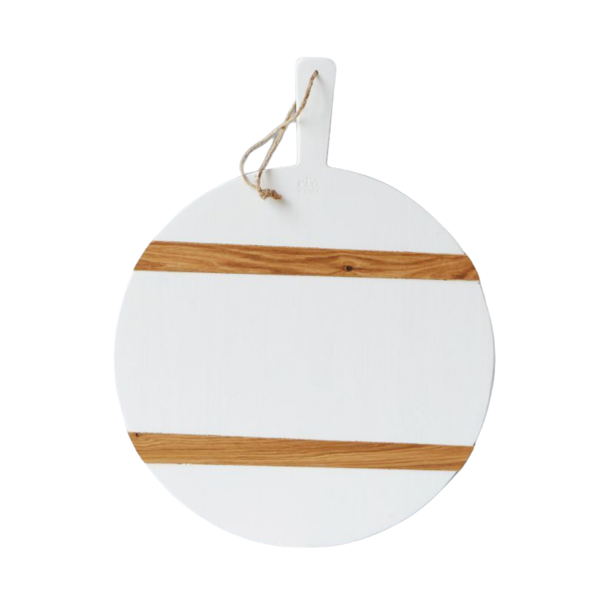 White Round Mod Charcuterie Board (Medium)