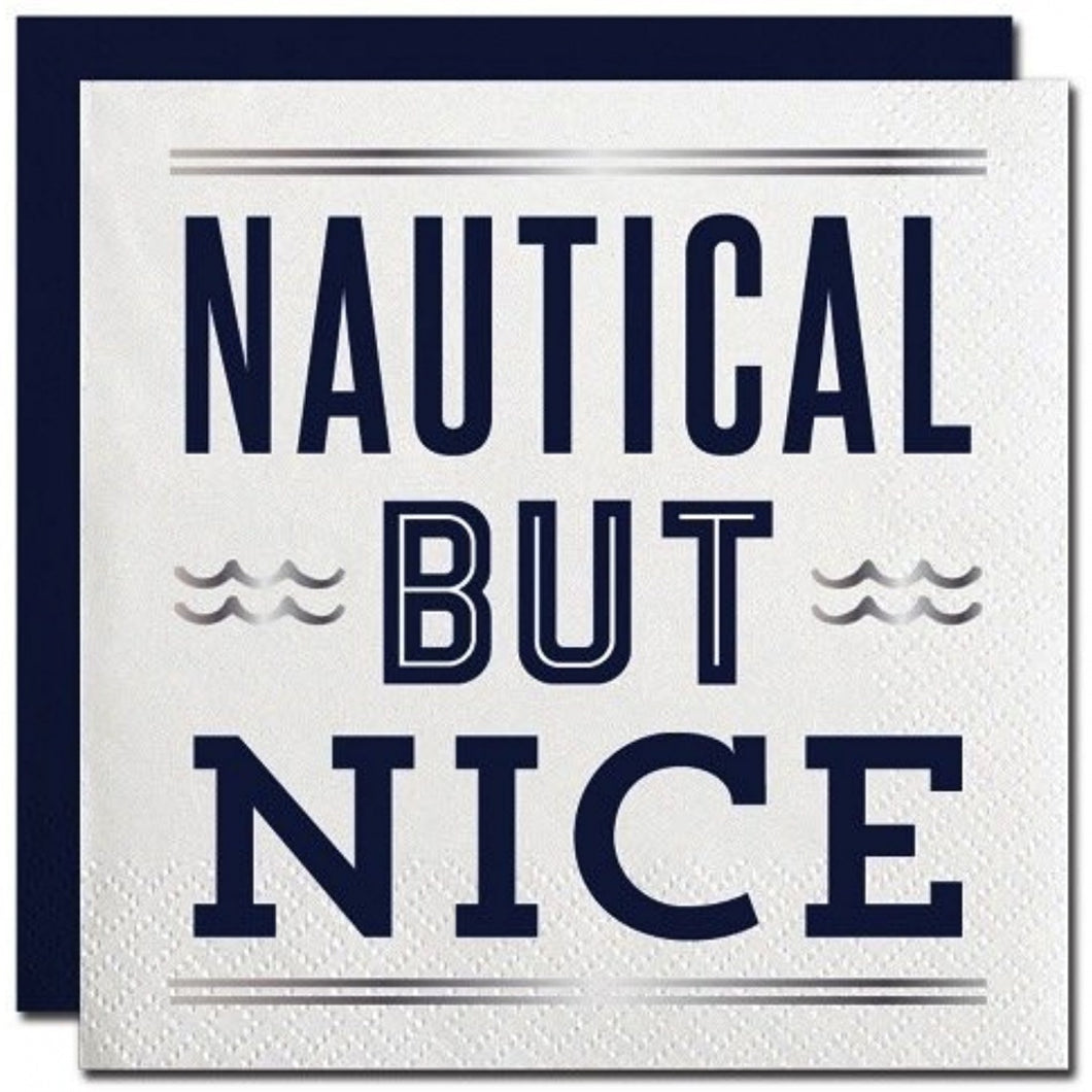 Nautical Beverage Napkins
