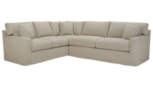 Cove Sectional - Slipcovered