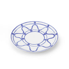 Load image into Gallery viewer, Blue Serenity Porcelain Dinner Plate
