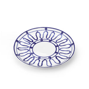 Blue Kyma Porcelain Dinner Plate