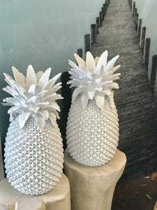 White Pineapple Decorative Vase