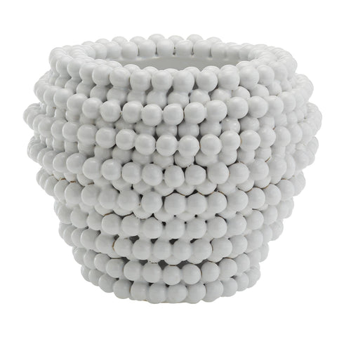 Pompom Decorative Ceramic Vase