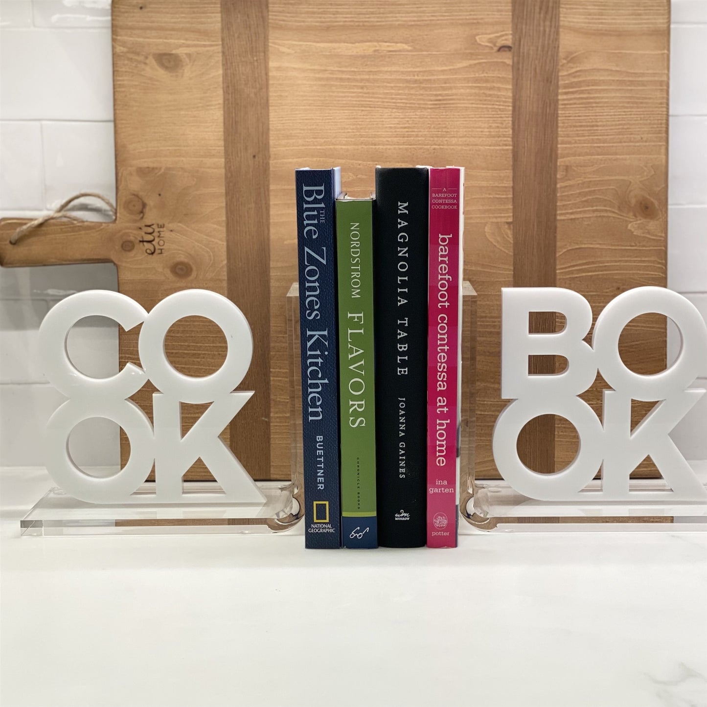 Cookbook Bookends