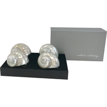 Load image into Gallery viewer, White Shell Napkin Rings-Set of 4
