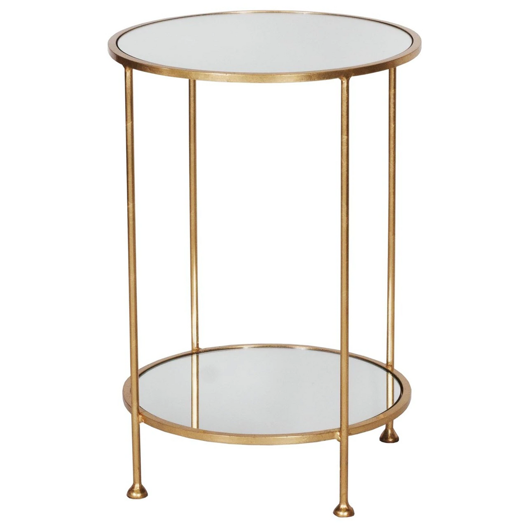 Chico Side Table-Gold