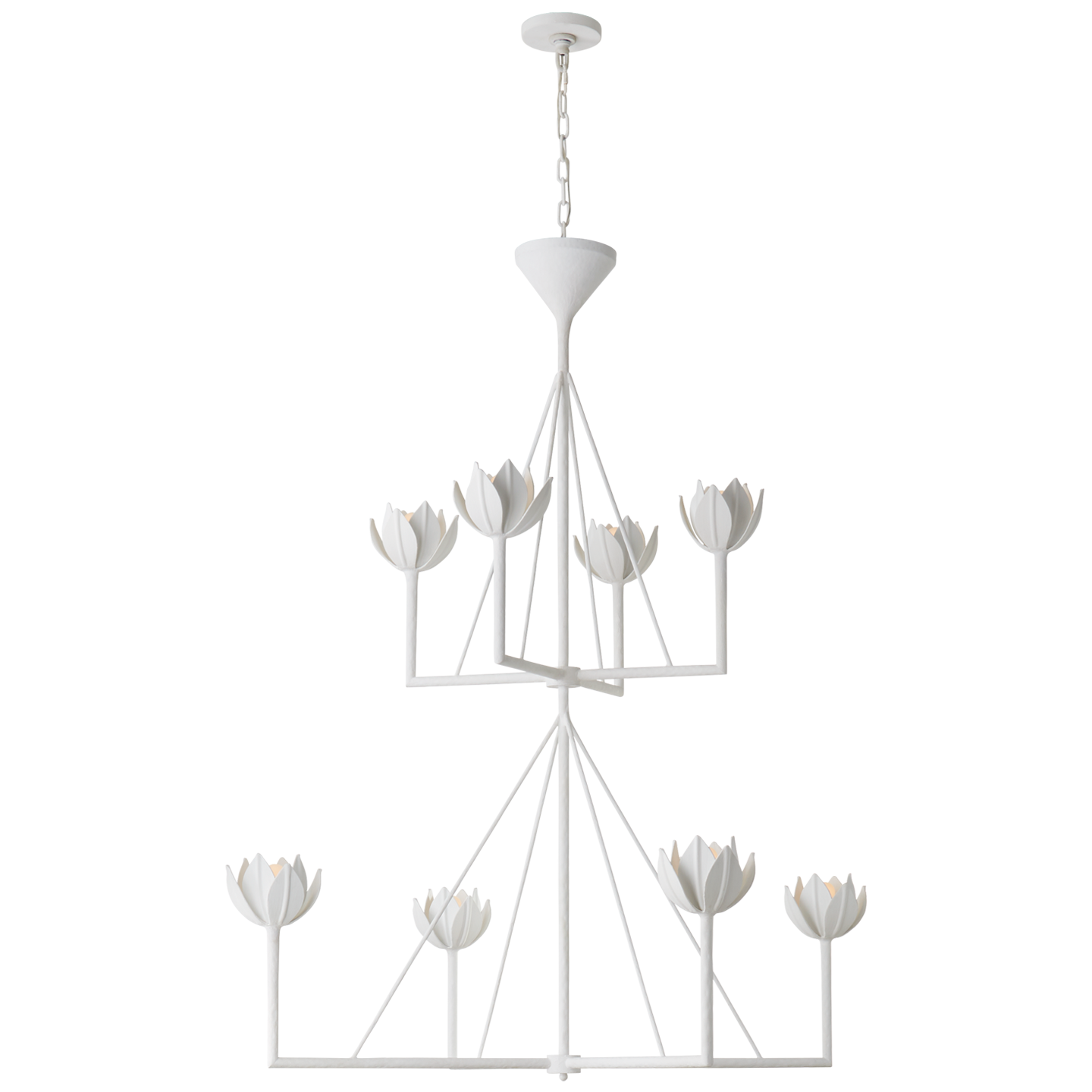 Alberto Large Two Tier Chandelier