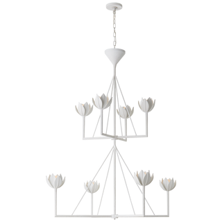 Alberto Large Two Tier Chandelier
