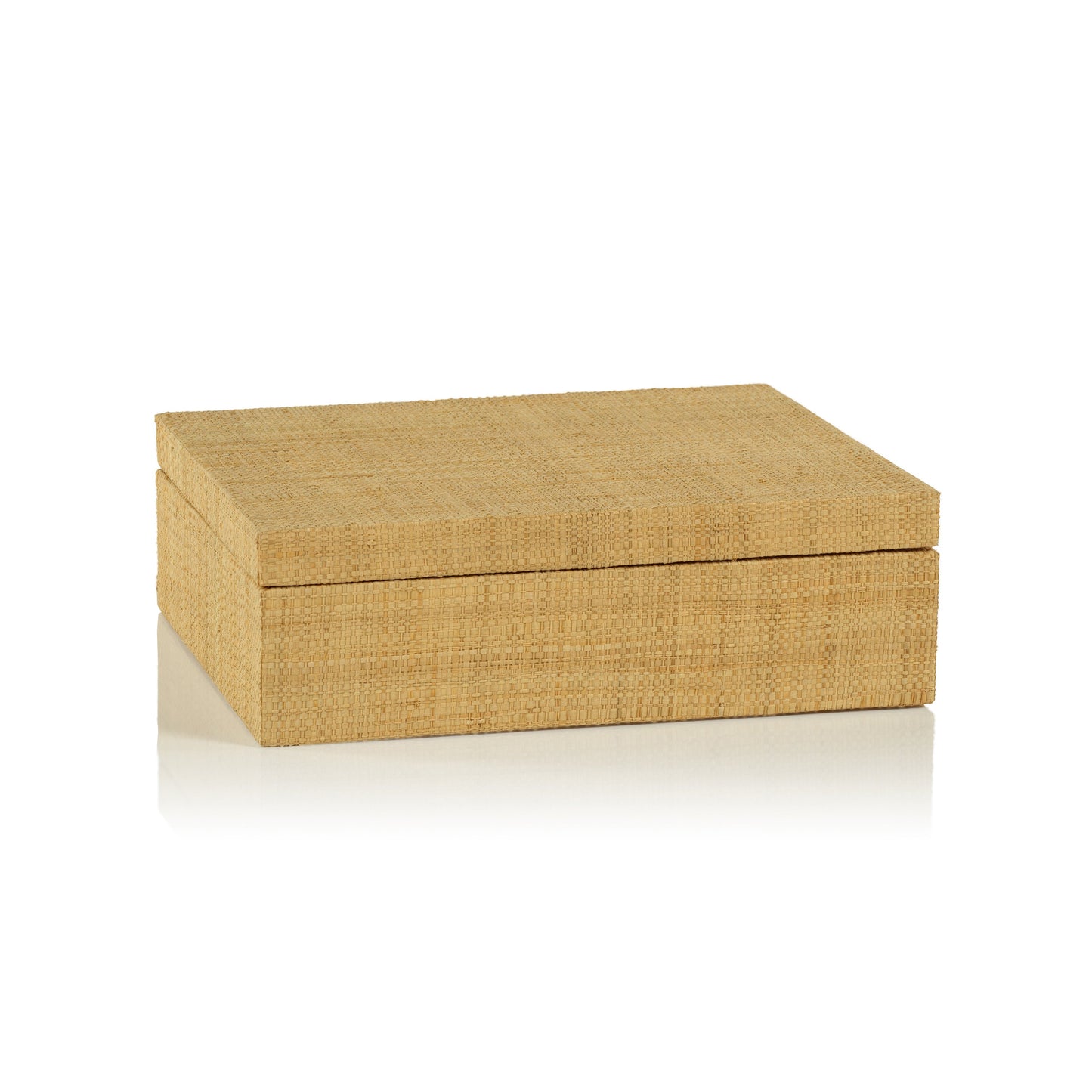 Bungalow Grasscloth Decorative Box