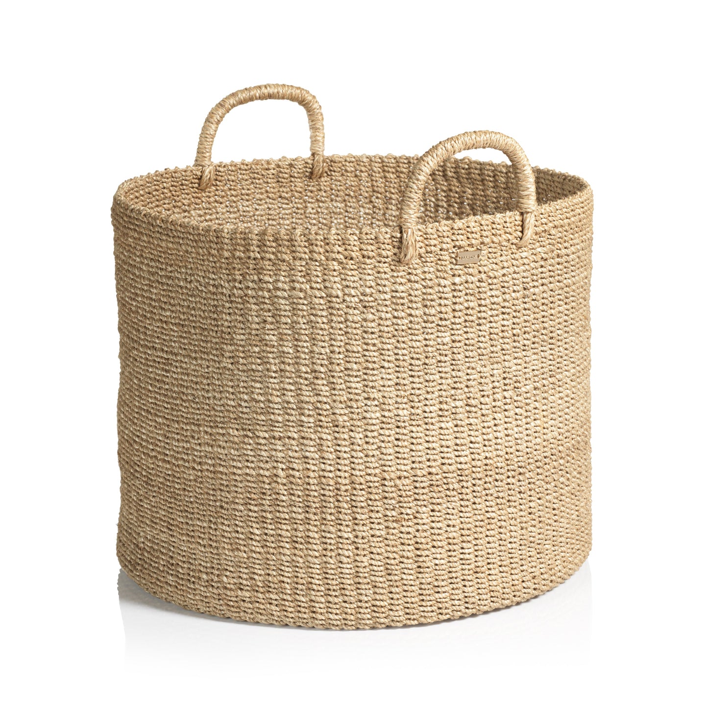 Camille Round Abaca Basket/Hamper