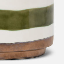 Load image into Gallery viewer, Belda Green Ceramic Stool
