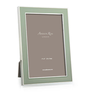 Enamel Photo Frame - Sage Green